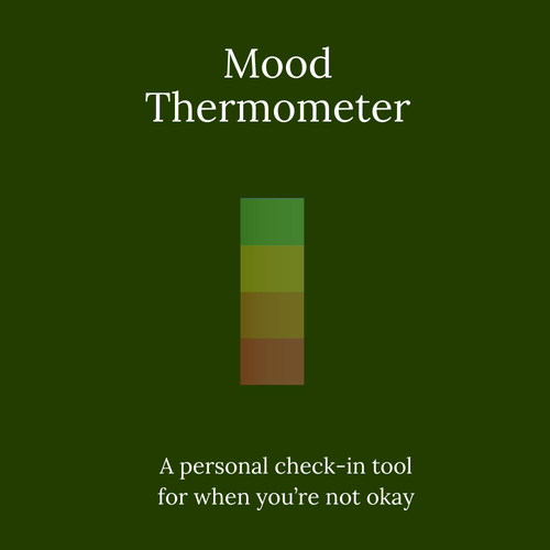 Mood Thermometer digital emotional check-in tool to name feelings and make a plan